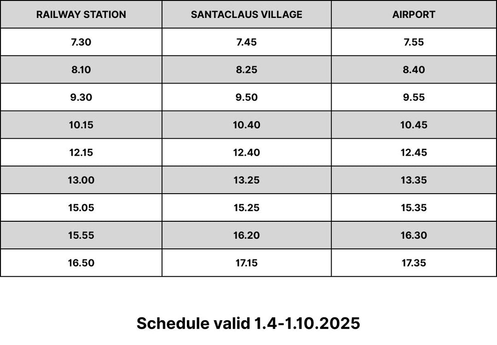 Aikataulu tuotteelle Airport express one way ticket (adult)